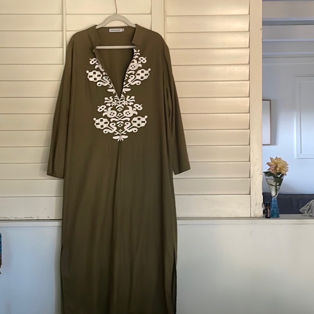 Printed kaftan